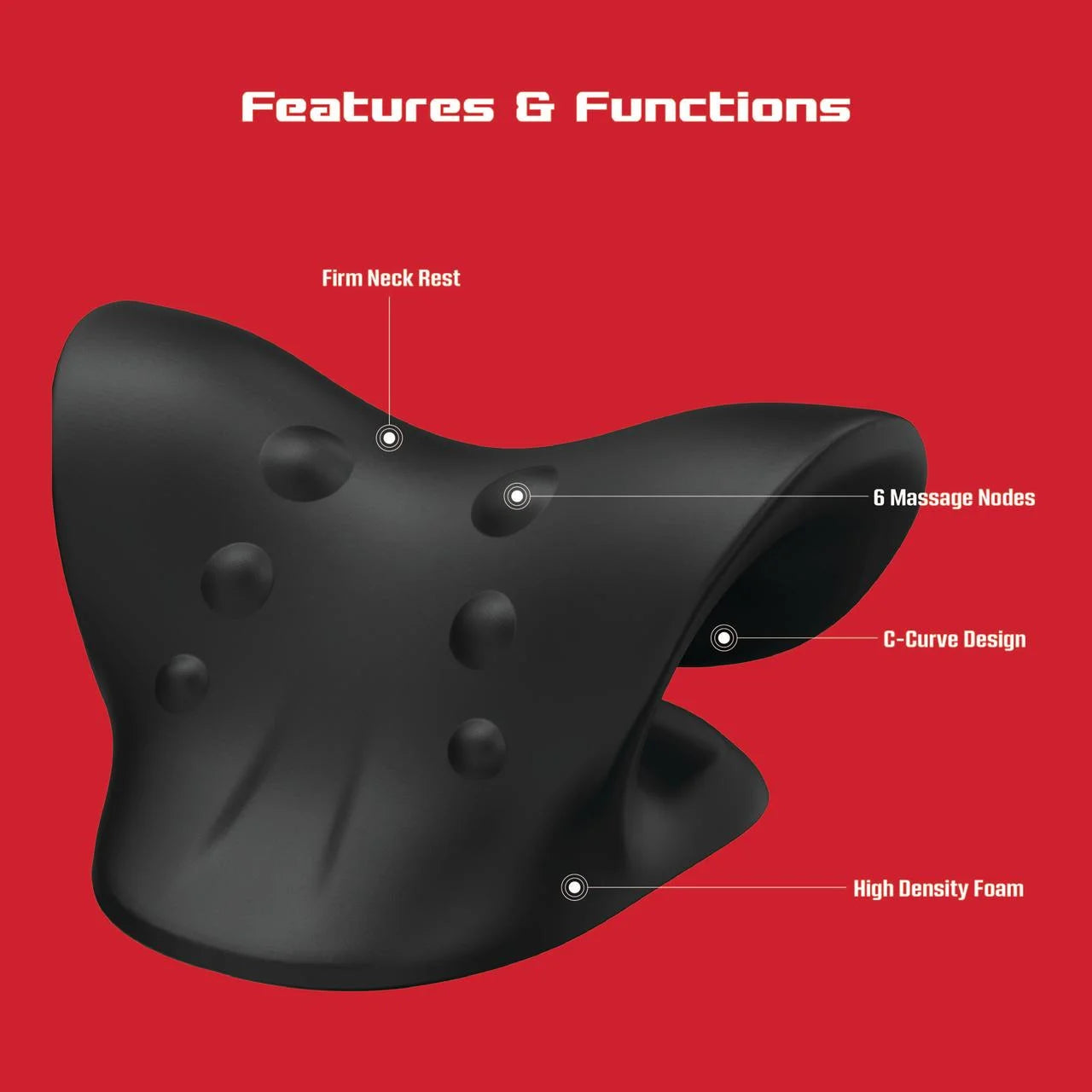 Neck Corrector Cervical Neck Pillow, Cervical Pillow for Neck Pain Relief